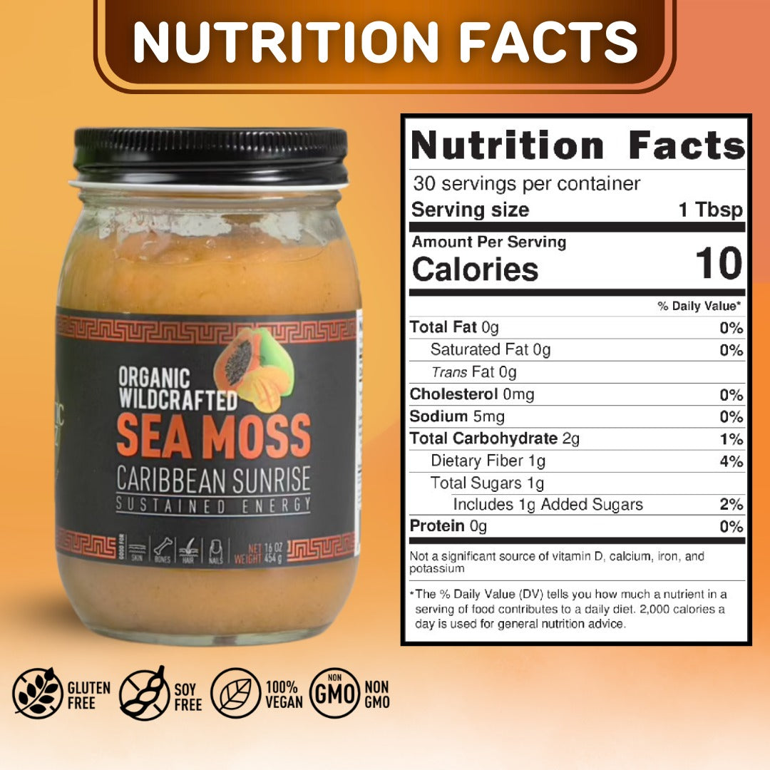 Caribbean Sunrise Sea Moss Gel