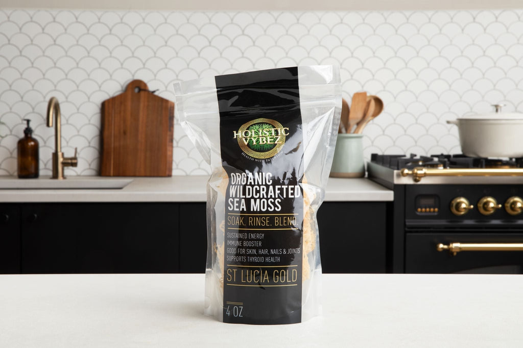 Raw St Lucia Gold Sea Moss